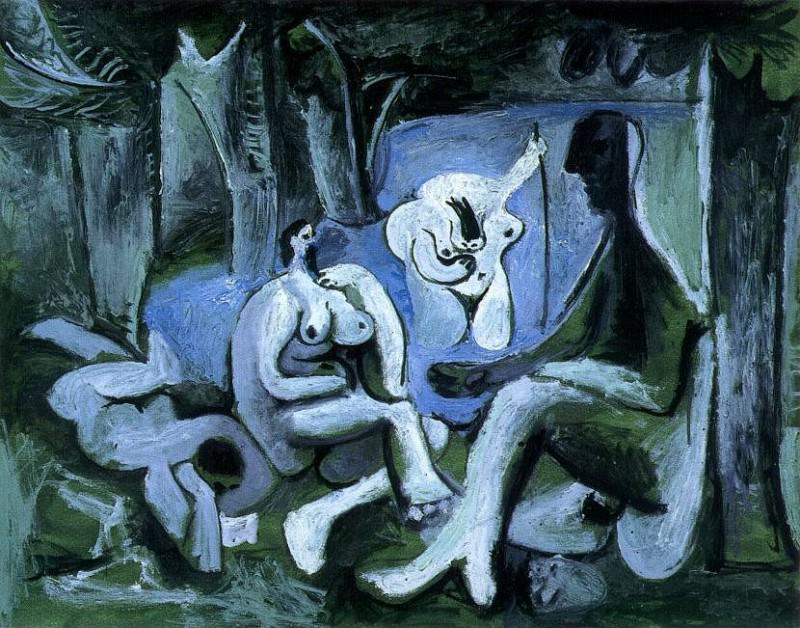 1961 Le dВjeuner sur lherbe (Manet) 6. Пабло Пикассо (1881-1973) Период: 1943-1961