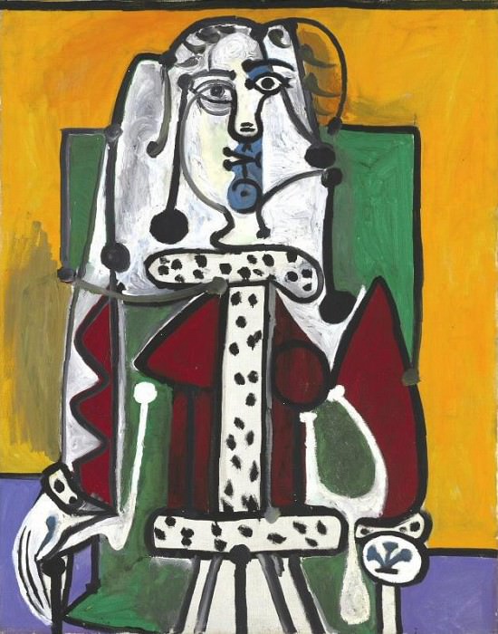 1948 Femme dans un fauteuil. Pablo Picasso (1881-1973) Period of creation: 1943-1961