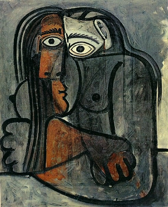 1960 Nu les bras croisВs, Pablo Picasso (1881-1973) Period of creation: 1943-1961