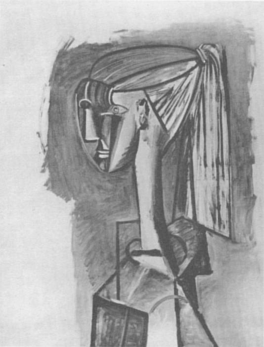 1954 Portrait de Sylvette David 19. Pablo Picasso (1881-1973) Period of creation: 1943-1961