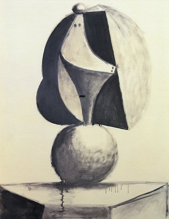1945 Figure (dora Maar). Пабло Пикассо (1881-1973) Период: 1943-1961