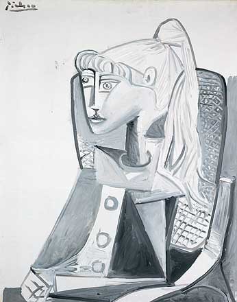 1954 Portrait de Sylvette David 16. Pablo Picasso (1881-1973) Period of creation: 1943-1961