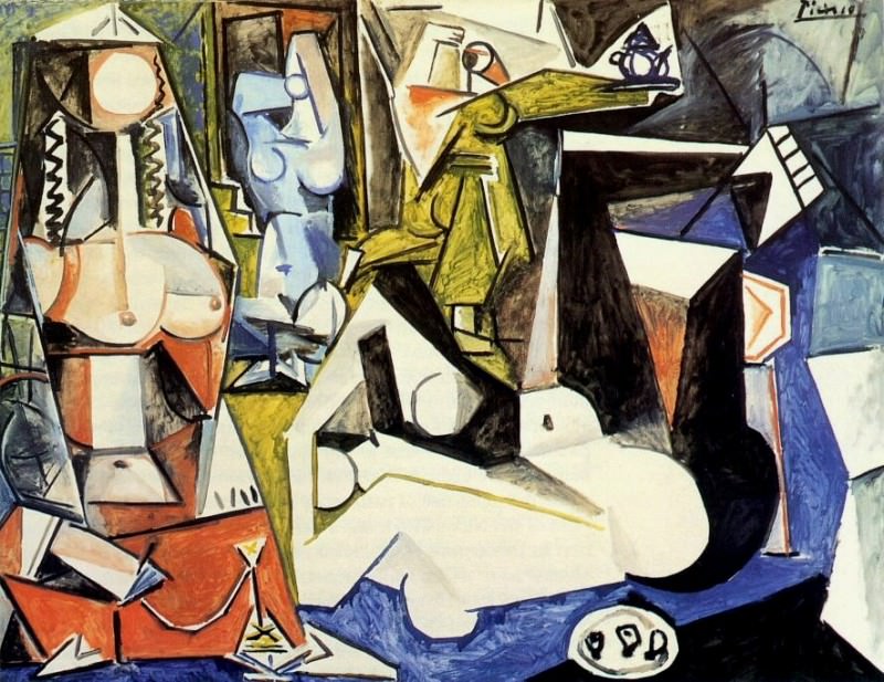 1955 Les femmes dAlger (Delacroix) XIV. Pablo Picasso (1881-1973) Period of creation: 1943-1961