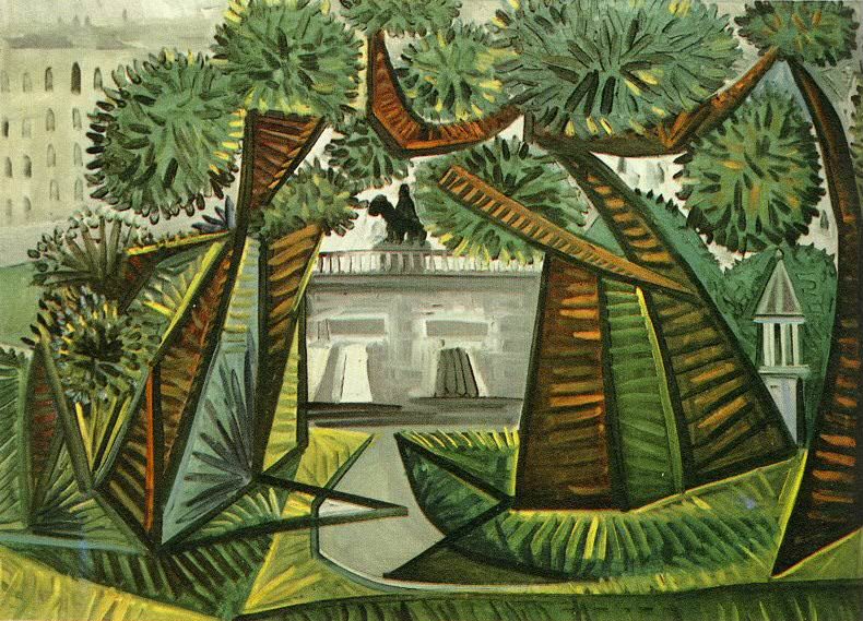 1943 Le Vert-Galant. Пабло Пикассо (1881-1973) Период: 1943-1961
