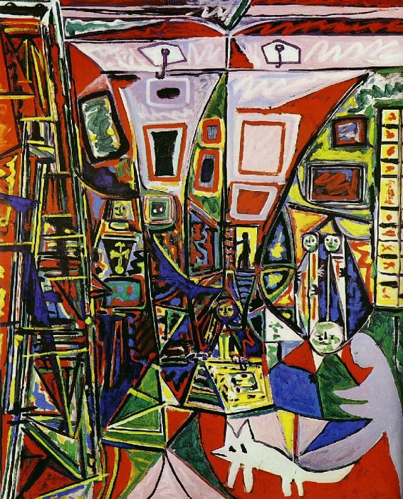 1957 Les Menines - Vue densemble (Velаzquez) II. Pablo Picasso (1881-1973) Period of creation: 1943-1961