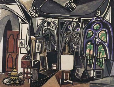 1956 Latelier. Пабло Пикассо (1881-1973) Период: 1943-1961