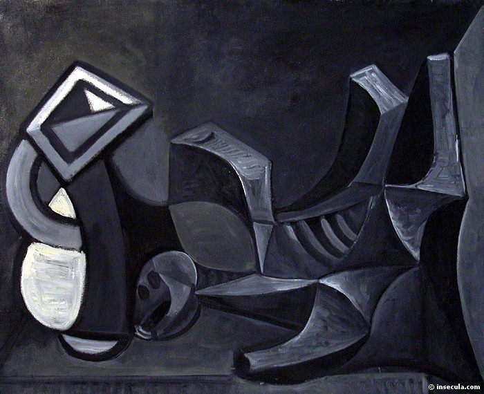 1945 Pichet et squelette. Pablo Picasso (1881-1973) Period of creation: 1943-1961