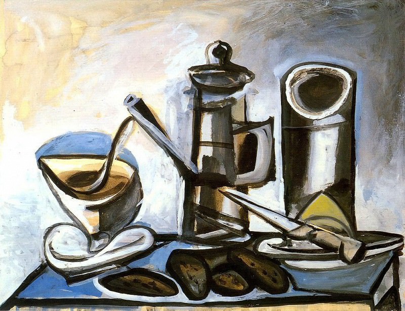 1943 CafetiКre. Pablo Picasso (1881-1973) Period of creation: 1943-1961