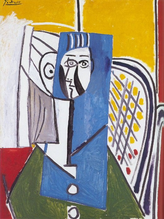 1954 Portrait de Sylvette David 26, Пабло Пикассо (1881-1973) Период: 1943-1961