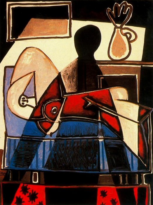1953 Lombre sur la femme. Pablo Picasso (1881-1973) Period of creation: 1943-1961