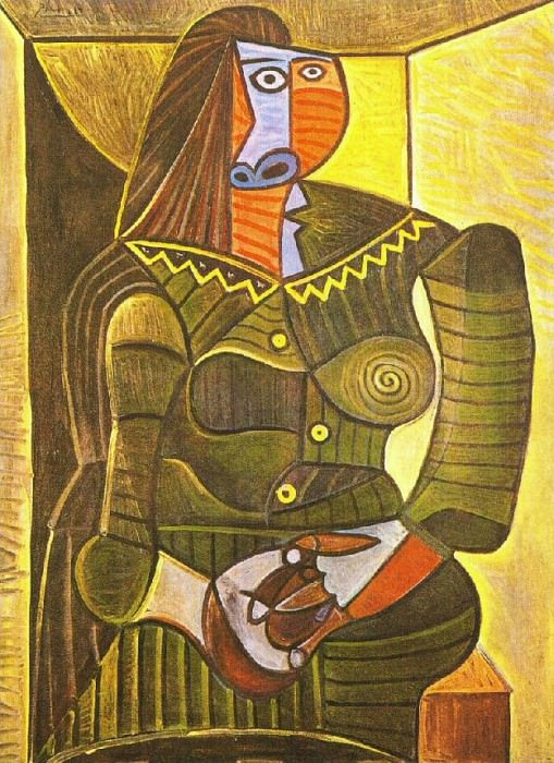 1943 Femme en vert (Dora Maar). Pablo Picasso (1881-1973) Period of creation: 1943-1961