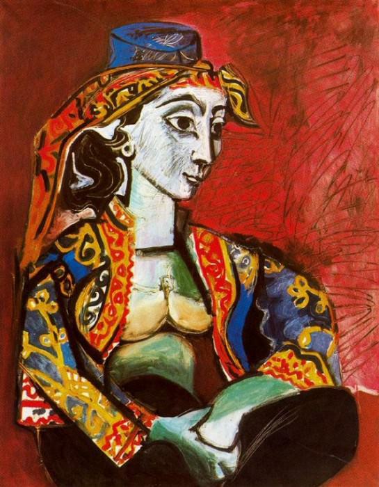 1955 Jacqueline en costume turc. Pablo Picasso (1881-1973) Period of creation: 1943-1961