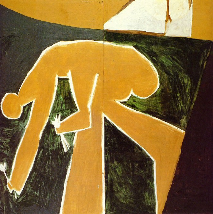 1958 Nu cueillant des fleurs. Pablo Picasso (1881-1973) Period of creation: 1943-1961