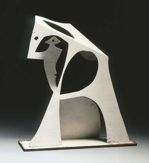 1961 TИte de femme (profil). Pablo Picasso (1881-1973) Period of creation: 1943-1961