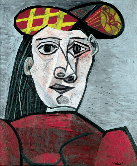 1943 Buste de femme au chapeau. Pablo Picasso (1881-1973) Period of creation: 1943-1961