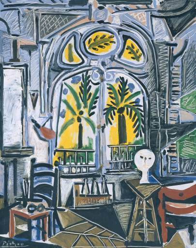 1955 Latelier de la Californie IV. Пабло Пикассо (1881-1973) Период: 1943-1961