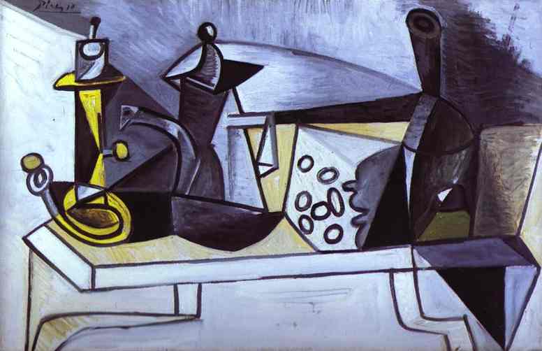 1944 Nature morte au fromage. Pablo Picasso (1881-1973) Period of creation: 1943-1961