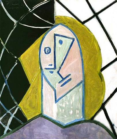 1945 TИte de femme. Pablo Picasso (1881-1973) Period of creation: 1943-1961