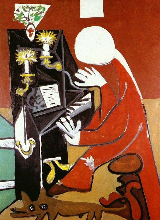 1957 Le piano (Velаzquez). Pablo Picasso (1881-1973) Period of creation: 1943-1961