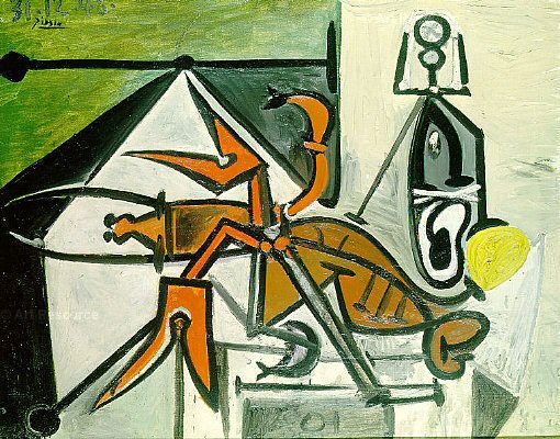 1948 Le grand homard rouge. Пабло Пикассо (1881-1973) Период: 1943-1961