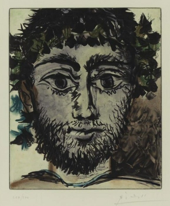 1960 Le faune, Пабло Пикассо (1881-1973) Период: 1943-1961