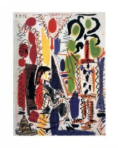 1956 latelier de cannes. Пабло Пикассо (1881-1973) Период: 1943-1961