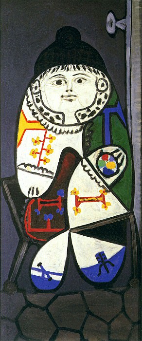 1948 Claude en costume polonais. Пабло Пикассо (1881-1973) Период: 1943-1961