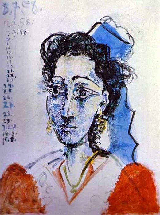 1958 LArlВsienne. Pablo Picasso (1881-1973) Period of creation: 1943-1961