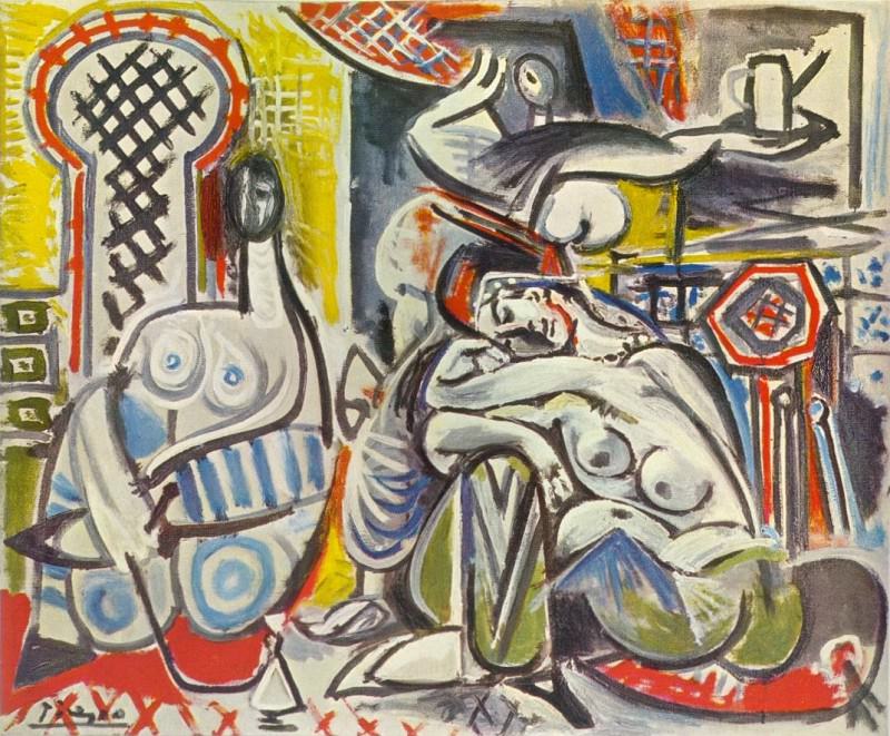 1954 Les femmes dAlger (Delacroix) I. Пабло Пикассо (1881-1973) Период: 1943-1961