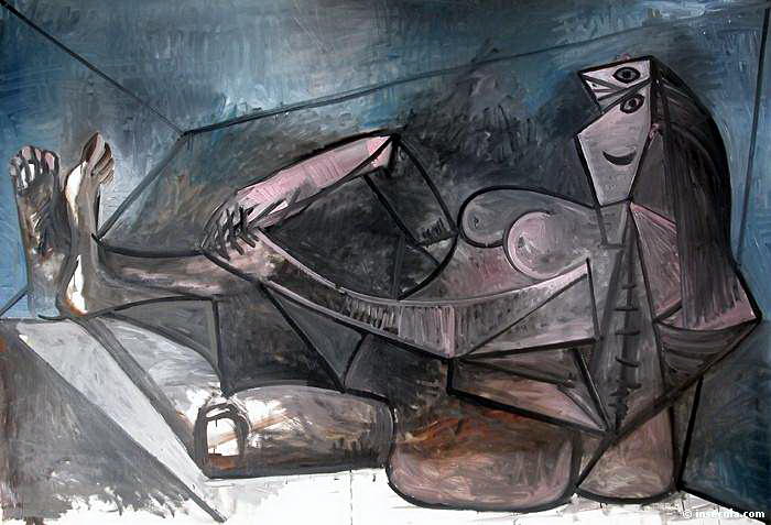 1943 Grand nu couchВ. Pablo Picasso (1881-1973) Period of creation: 1943-1961