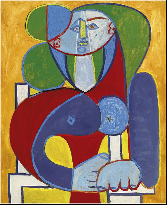 1946 Бюст Француазы. Пабло Пикассо (1881-1973) Период: 1943-1961