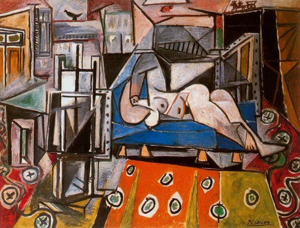 1953 Femme nue dans latelier. Pablo Picasso (1881-1973) Period of creation: 1943-1961