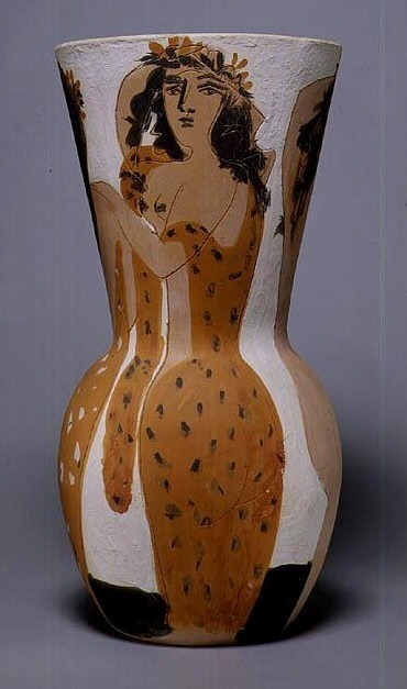 1950 Grand vase aux femmes voilВes. Пабло Пикассо (1881-1973) Период: 1943-1961