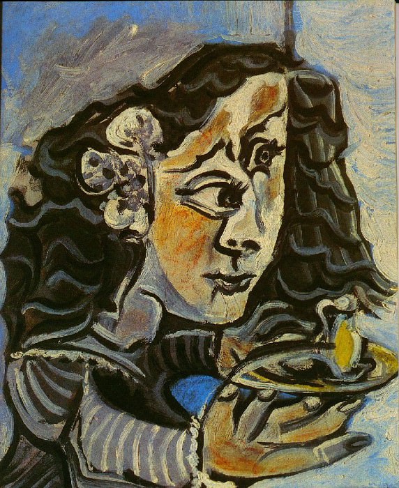 1957 Les Menines- Marбa Agustina Sarmiento (Velаzquez). Пабло Пикассо (1881-1973) Период: 1943-1961