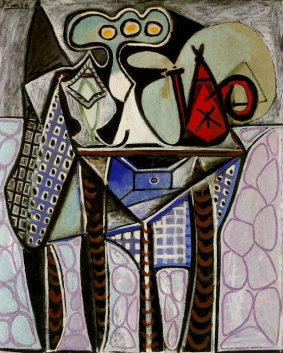 1947 Nature morte sur une table. Pablo Picasso (1881-1973) Period of creation: 1943-1961