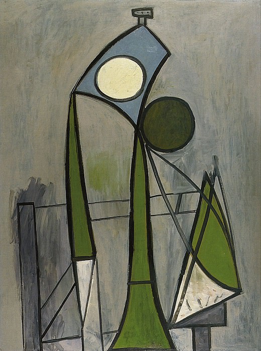 1946 Femme dans un fauteuil. Pablo Picasso (1881-1973) Period of creation: 1943-1961 (Figure)