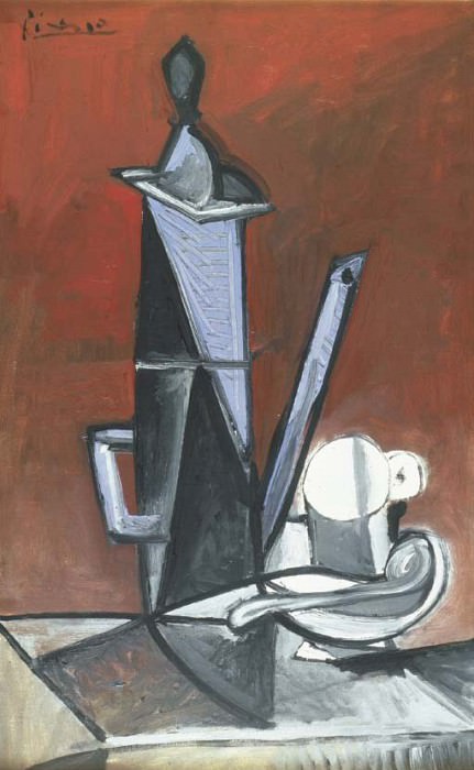 1944 La cafetiКre bleue (CafetiКre et tasse). Pablo Picasso (1881-1973) Period of creation: 1943-1961