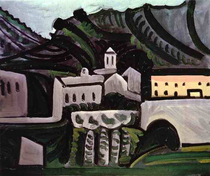 1959 Vauvenargues sous la pluie II. Пабло Пикассо (1881-1973) Период: 1943-1961