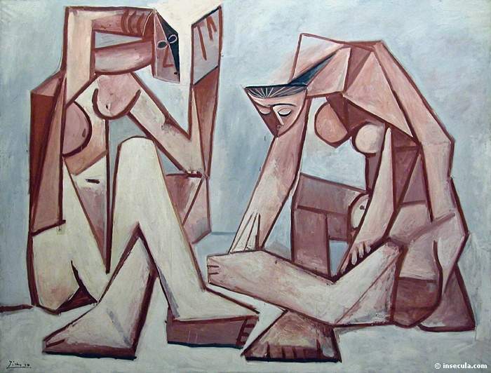 1956 Femmes devant la mer. Pablo Picasso (1881-1973) Period of creation: 1943-1961
