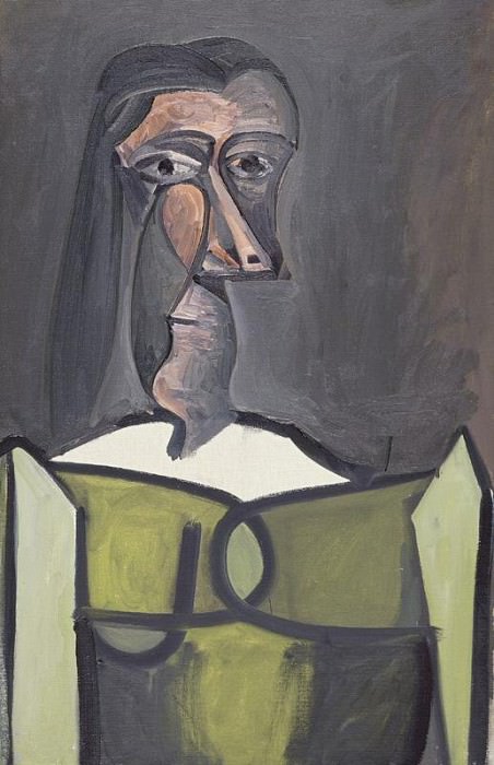 1943 Buste de femme. Pablo Picasso (1881-1973) Period of creation: 1943-1961
