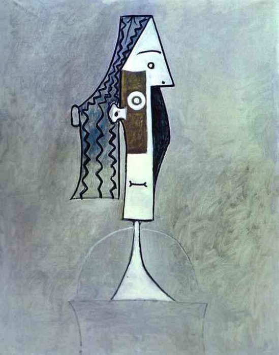 Jacqueline Rocque. Pablo Picasso (1881-1973) Period of creation: 1943-1961