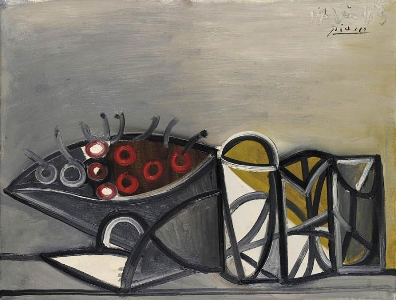 1943 Nature morte au compotier. Pablo Picasso (1881-1973) Period of creation: 1943-1961