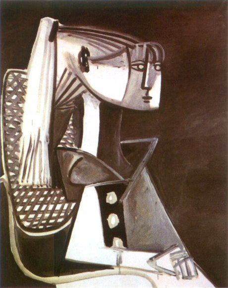 1954 Portrait de Sylvette David 03. Pablo Picasso (1881-1973) Period of creation: 1943-1961