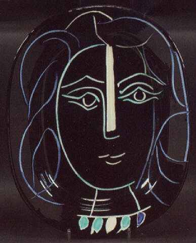 1953 Visage de femme. Pablo Picasso (1881-1973) Period of creation: 1943-1961