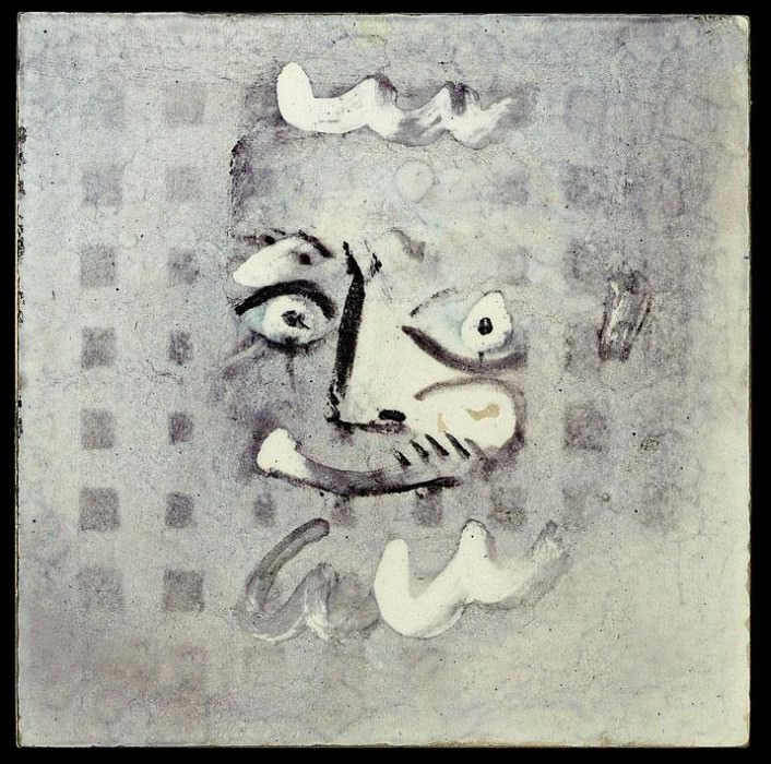 1956 TИte dhomme barbu. Пабло Пикассо (1881-1973) Период: 1943-1961