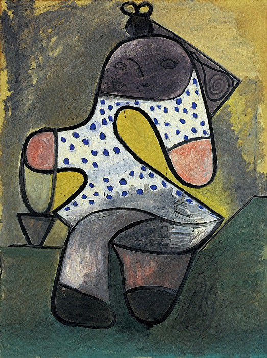 1947 Jeune enfant au seau. Пабло Пикассо (1881-1973) Период: 1943-1961