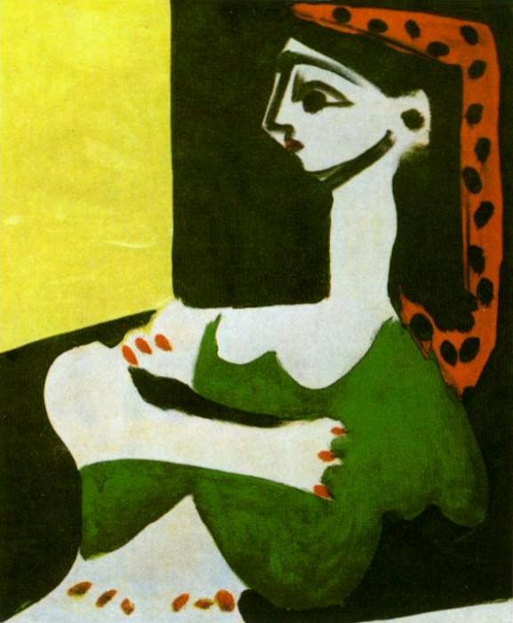 1959 Portrait de Jacqueline de profil I. Pablo Picasso (1881-1973) Period of creation: 1943-1961
