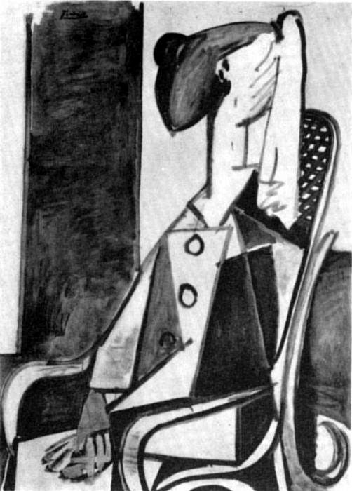1954 Portrait de Sylvette David 15. Pablo Picasso (1881-1973) Period of creation: 1943-1961