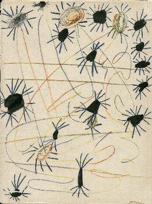 1951 AraignВes cosmiques. Пабло Пикассо (1881-1973) Период: 1943-1961