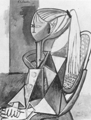 1954 Portrait de Sylvette David 09. Пабло Пикассо (1881-1973) Период: 1943-1961